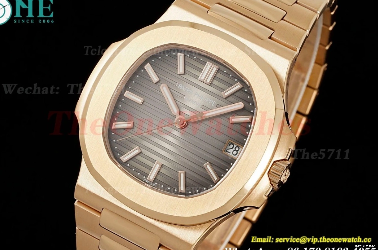 5711 PPF Grey RG Nautilus A330 Dial V6 RG 40mm 0515